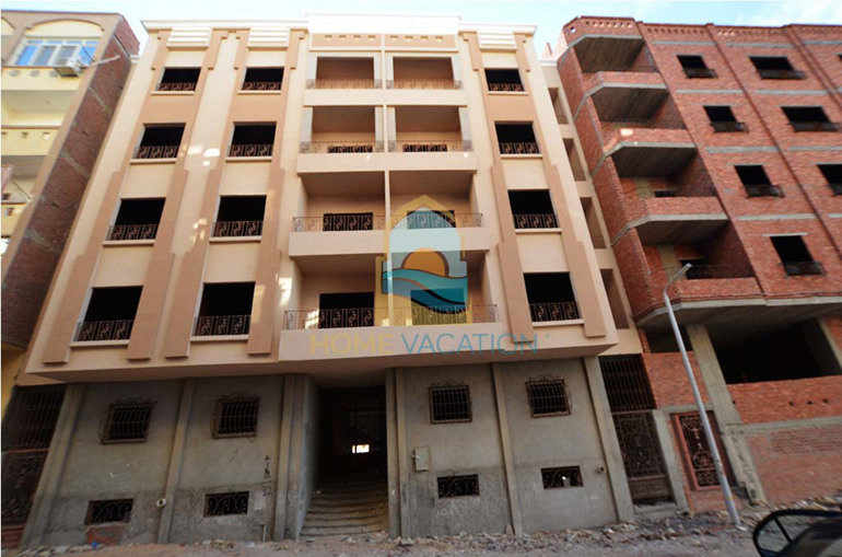 A residential building for sale in Arabia district, Hurghada.